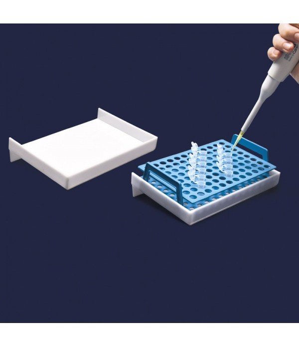ISOLAB 080.01.101 monoblok mikrotüp standı için taban desteği