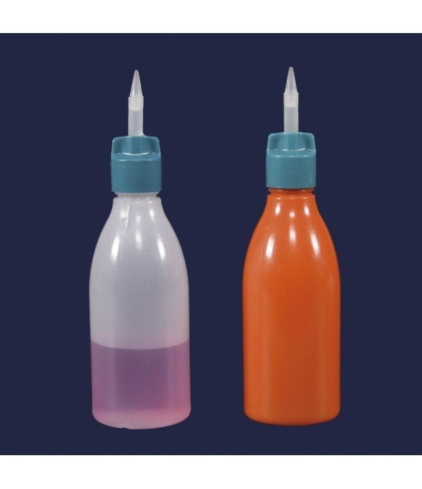 ISOLAB 062.04.101 şişe - damlatma - P.E - amber - 100 ml