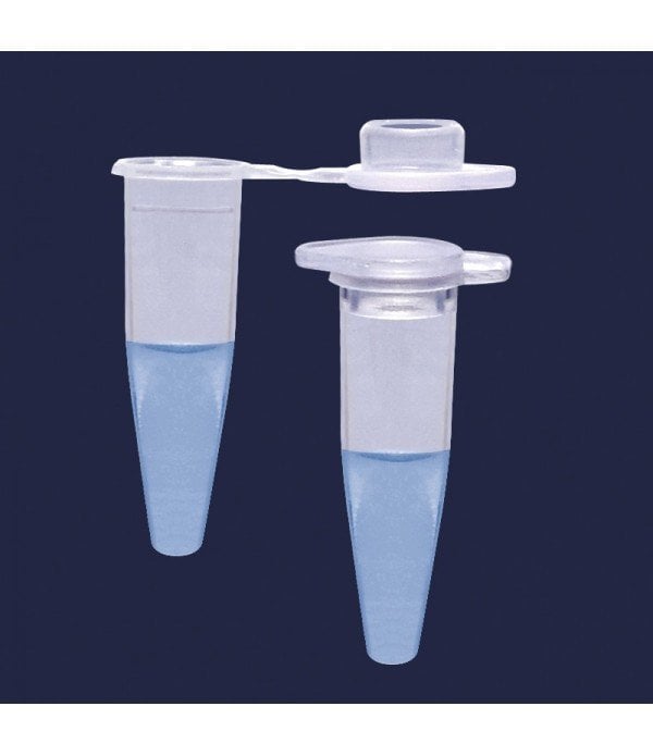 ISOLAB 123.01.002 PCR tüpleri - düz kapaklı - 0,2 ml - steril
