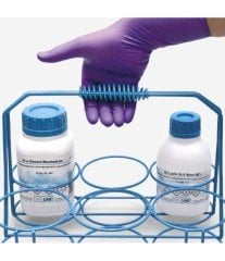ISOLAB 062.66.500 şişe sepeti - tel - 500 ml şişeler için
