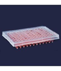 ISOLAB 123.01.096 PCR plağı - 96 kuyulu - 0,2 ml - steril - eteksiz