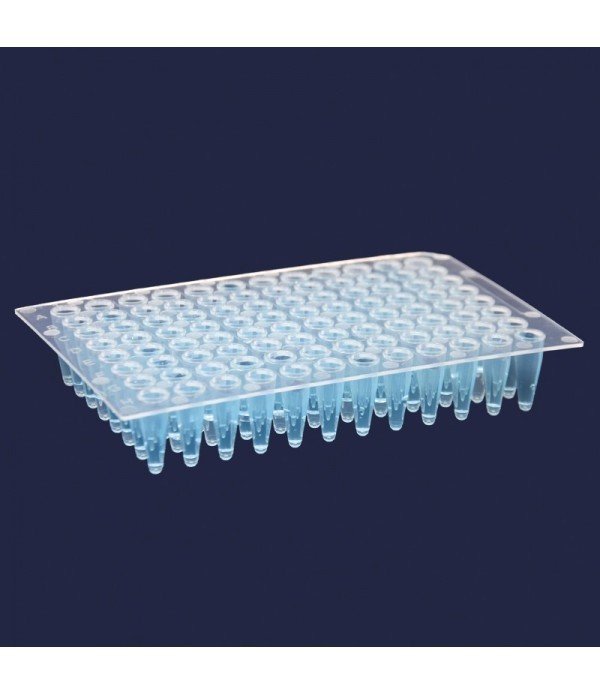 ISOLAB 123.01.096 PCR plağı - 96 kuyulu - 0,2 ml - steril - eteksiz