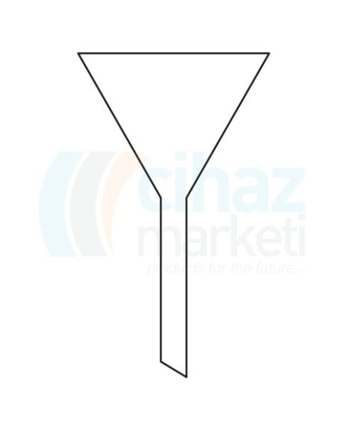Çalışkan Cam Teknik LG027.04.0200 Huni, Şilifli 200 mm