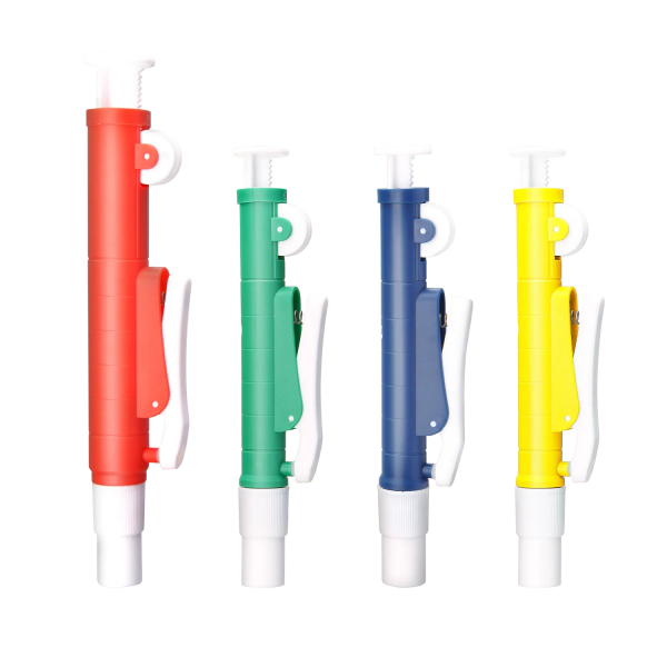 DLAB Levo E Pipet Pompası 25 mL, Kırmızı, Hassas Manuel Dayanıklı