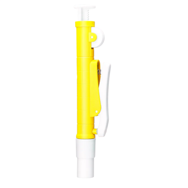 DLAB Levo E Pipet Pompası 5 mL, Sarı, Hassas Manuel Dayanıklı