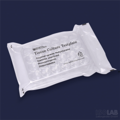 ISOLAB 122.11.006 plak - hücre kültürü - düz kuyulu 3 ml