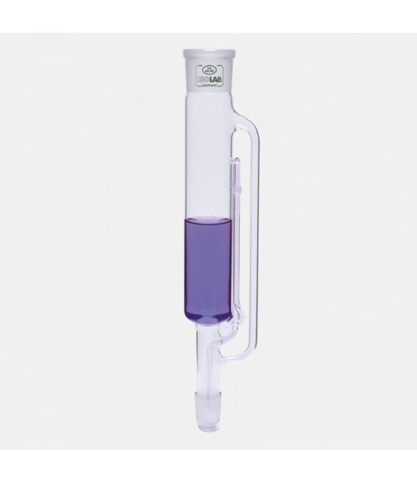 ISOLAB 036.01.100 ekstraktör - Soxhlet - musluksuz - NS 29/32 - NS 45/40 - 100 ml