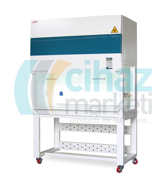 JSR JSCB-1800SB Biyolojik Güvenlik Kabini, Class II/A2, 2 priz, Gaz ve Hava Bağlantısı, Stand Dahil, HEPA Filtre