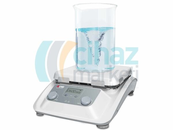 DLAB MS10-H500-Pro Isıtıcılı Manyetik Karıştırıcı 550°C, 100-1500 rpm, 30 L