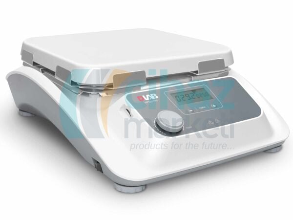 DLAB HP500-Pro Package Isıtıcı Tabla, PT1000A Harici Sıcaklık Sensörü ve Destek Standı, RT…500 °C, 30 L