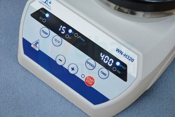 Weightlab WN-H320 Dijital Isıtmalı Manyetik Karıştırıcı SET, PT1000 Prob ve Destek Çubuğu ile, 2200 Rpm, 10 L
