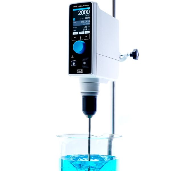Velp OHS 200 Advance Mekanik Karıştırıcı, 2000Rpm 100L