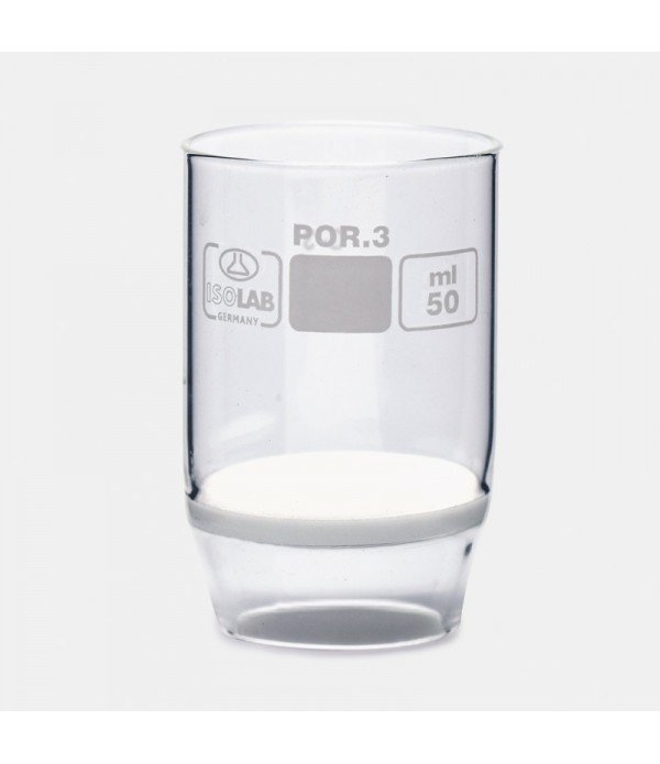 ISOLAB 043.02.052 kroze - gooch - sinter cam filtreli - 2D - por 2 - 50ml