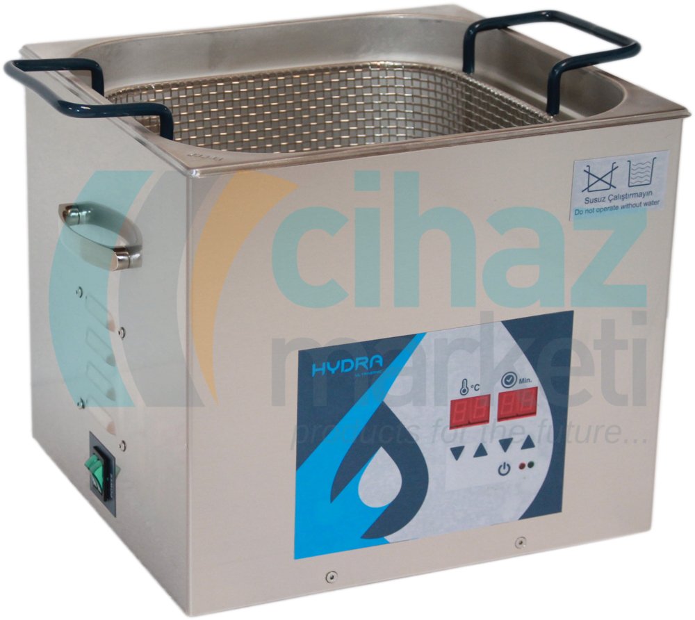 HydraUltrasonic UltraClean 9 Ultrasonik Su Banyosu 9 Litre