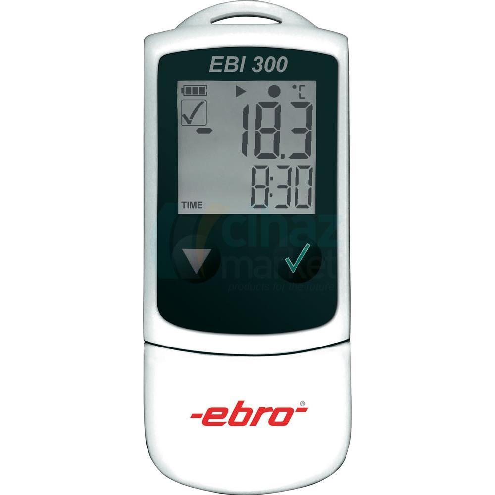 Ebro EBI 300 USB Bağlantılı Dahili Prob DataLogger Sıcaklık Kaydedici