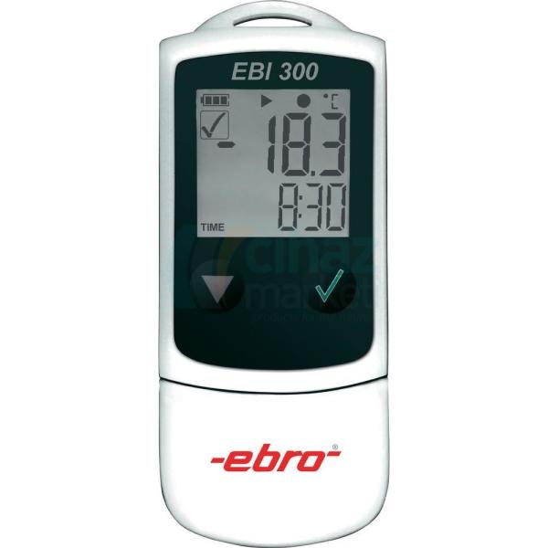 Ebro EBI 300 USB Bağlantılı Dahili Prob DataLogger Sıcaklık Kaydedici