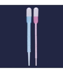 ISOLAB 084.22.003 pastör pipetleri - P.E - 1 ml - gamma steril - tekli paket