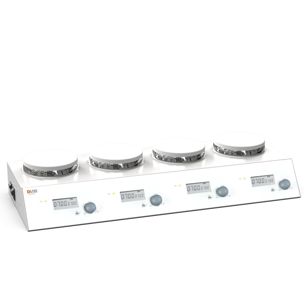 DLAB MS-M-S4 4 Bölmeli Dijital Manyetik Karıştırıcı 200 ~ 1500 rpm / 4 x 3 L